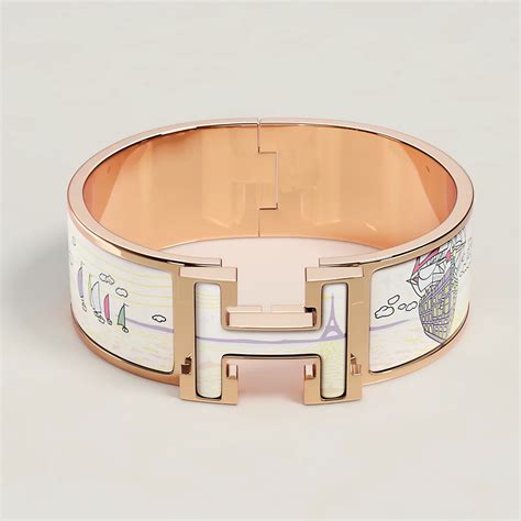 click clack armband hermes|how to use Hermes h bracelet.